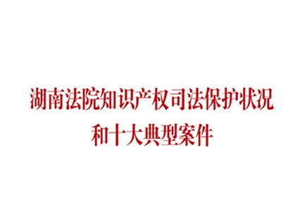 朱、李侵犯湘潭恒欣商業(yè)秘密案列入湖南十大知識(shí)產(chǎn)權(quán)典型案例